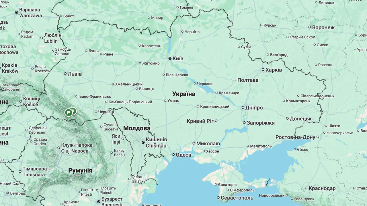 Карта України онлайн